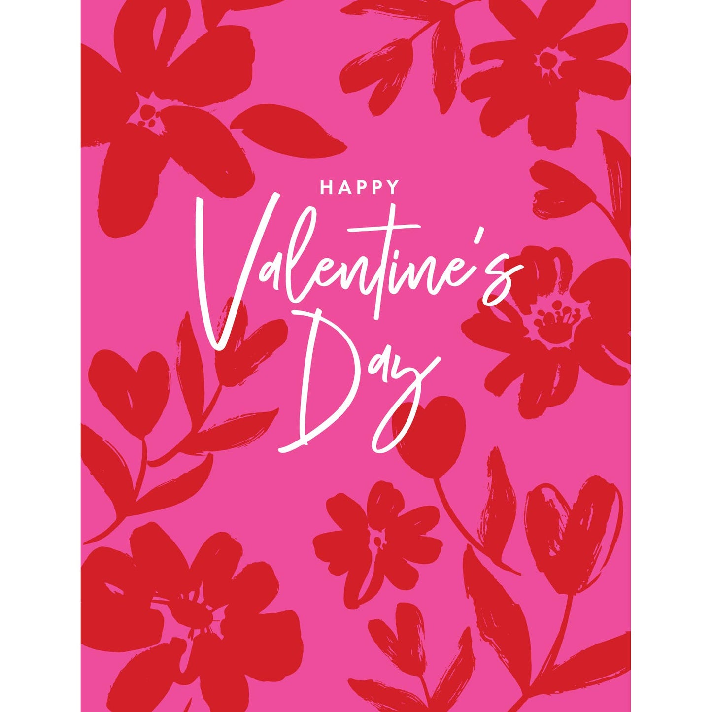 Floral Valentine's Day Card