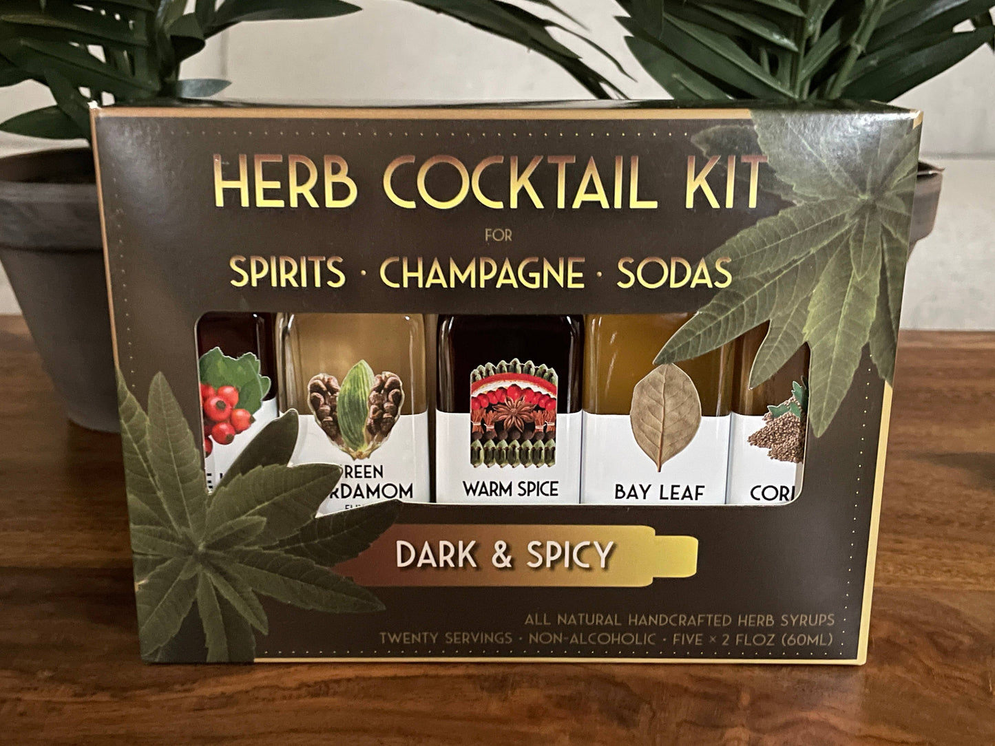 Floral Elixir Co. - Dark & Spicy Herb Cocktail Kit