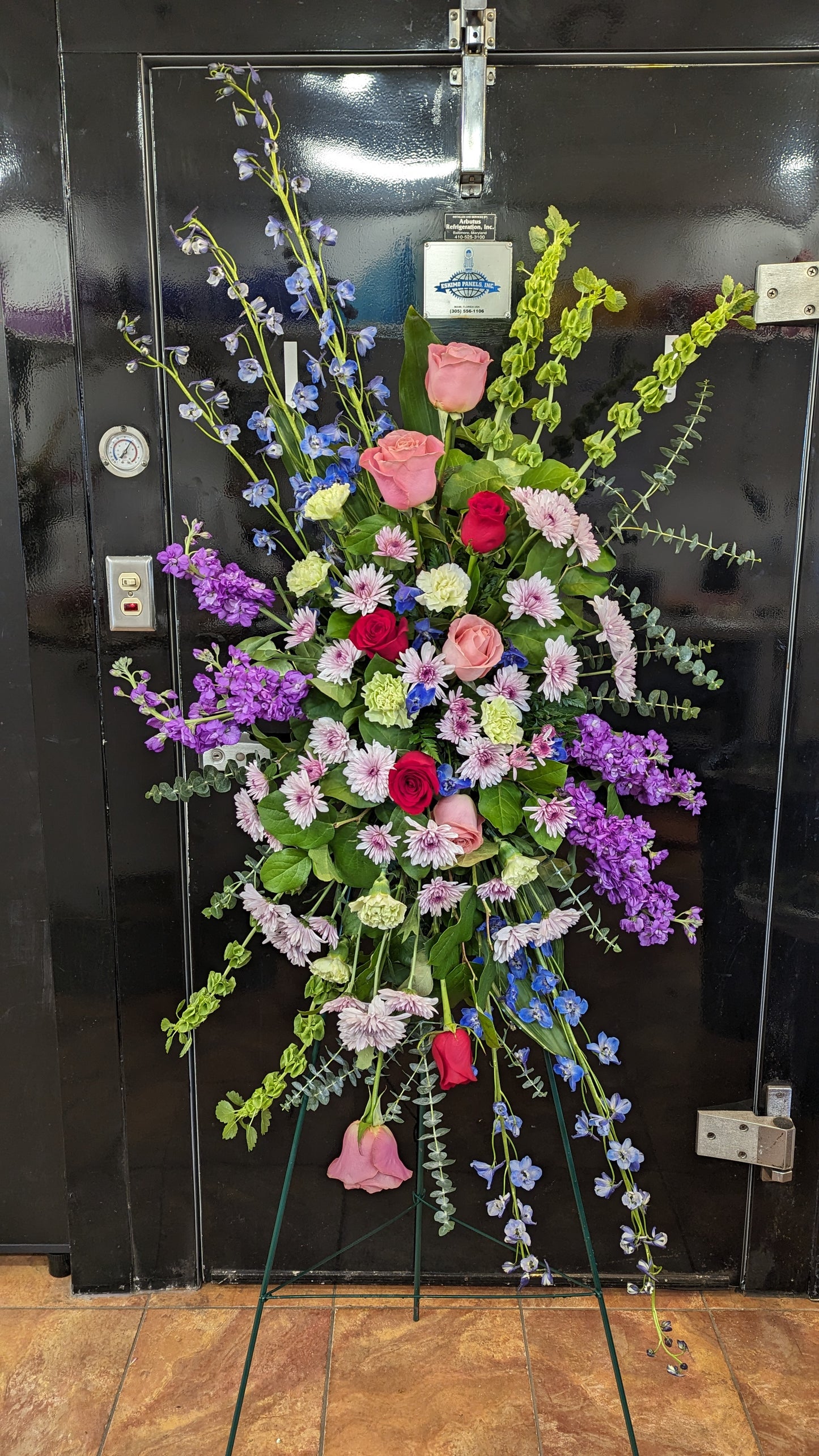 Serene Sympathy Standing Spray