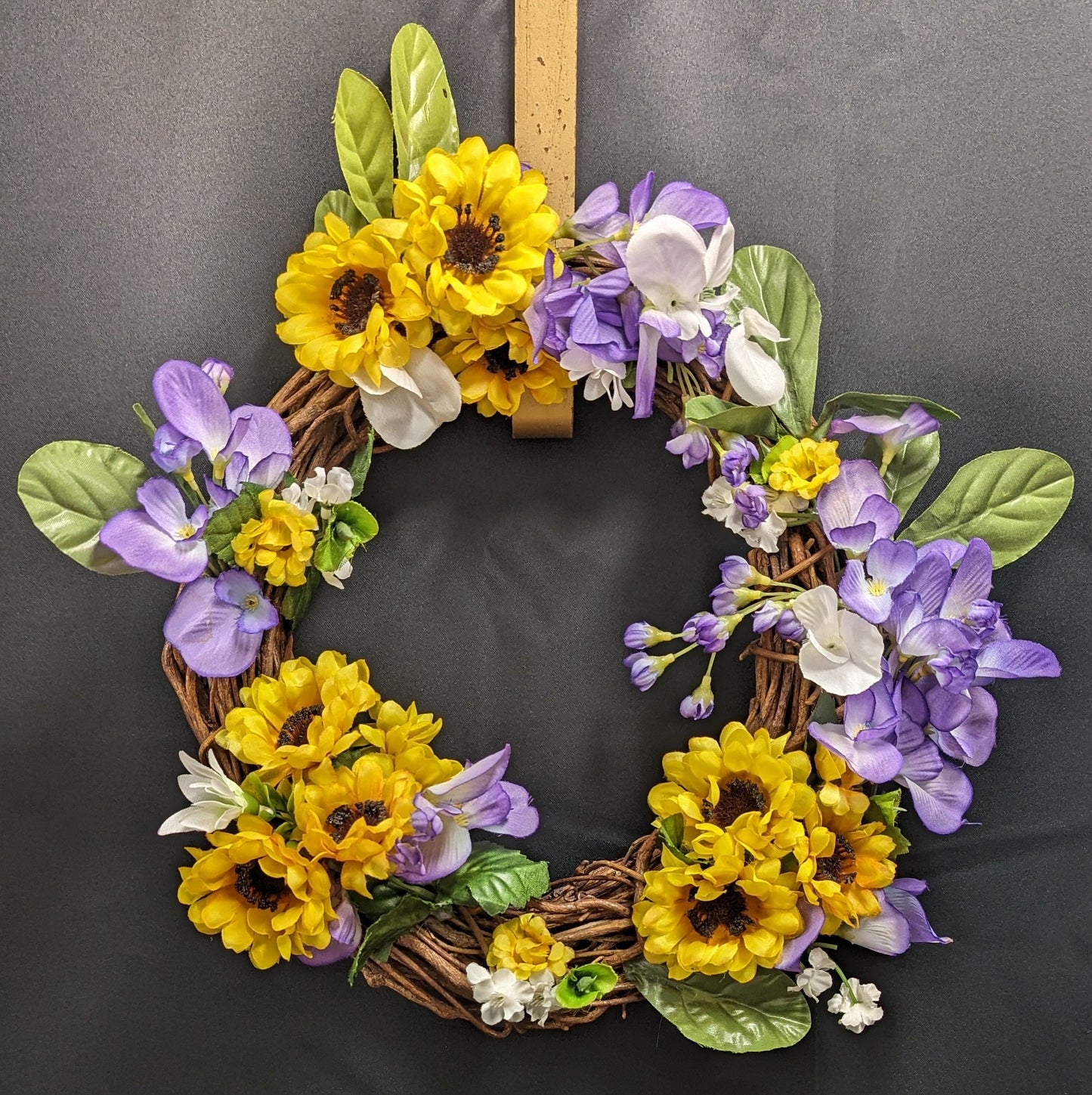 Silk Floral Grapevine Wreaths