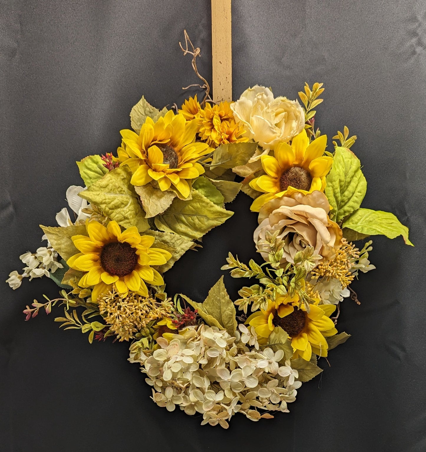 Silk Floral Grapevine Wreaths