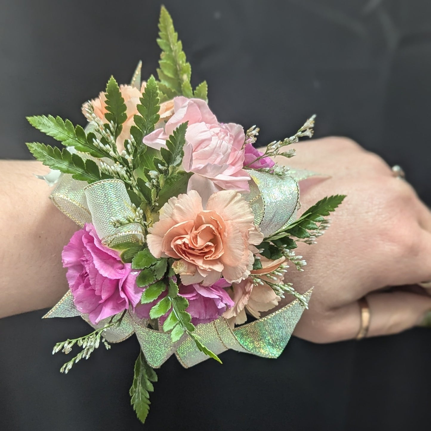 Carnation Corsage & Boutonniere