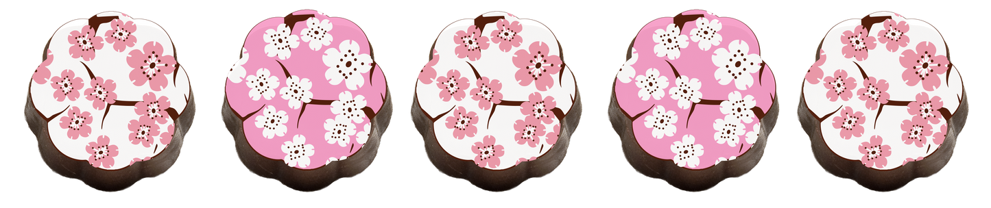 Cherry Blossom Chocolates - Box of 5