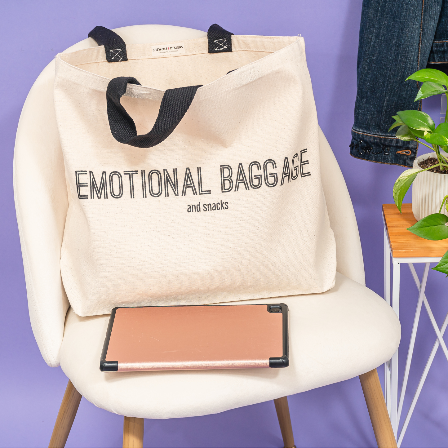 Funny Holiday Bag | Emotional Support Snacks Pouch
