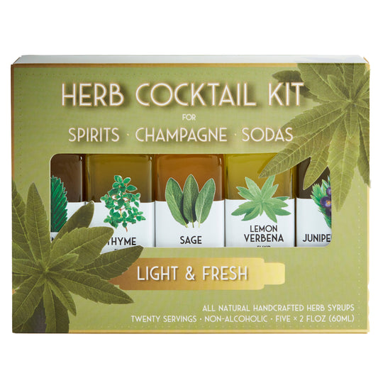 Floral Elixir Co. - Light & Fresh Herb Cocktail Kit