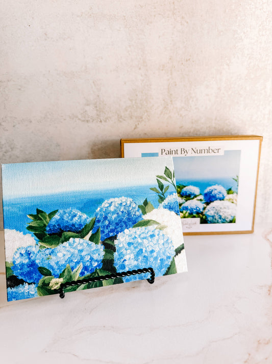 Hydrangeas Mini Paint by Number