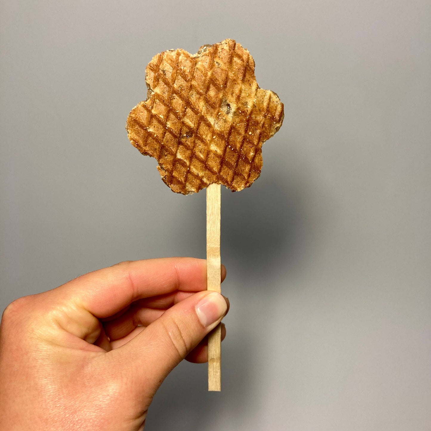 Mini Stroopwafel Lollipops: Chocolate Sprinkle / Heart