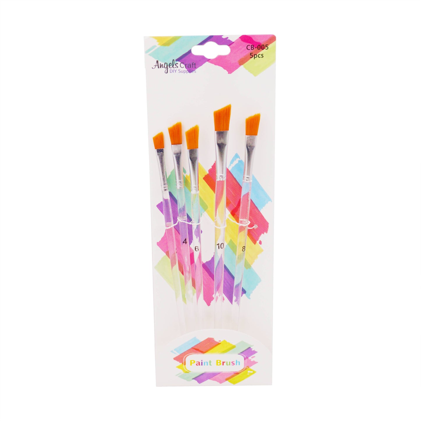 Pointed Paint Brush Set, 5-ct