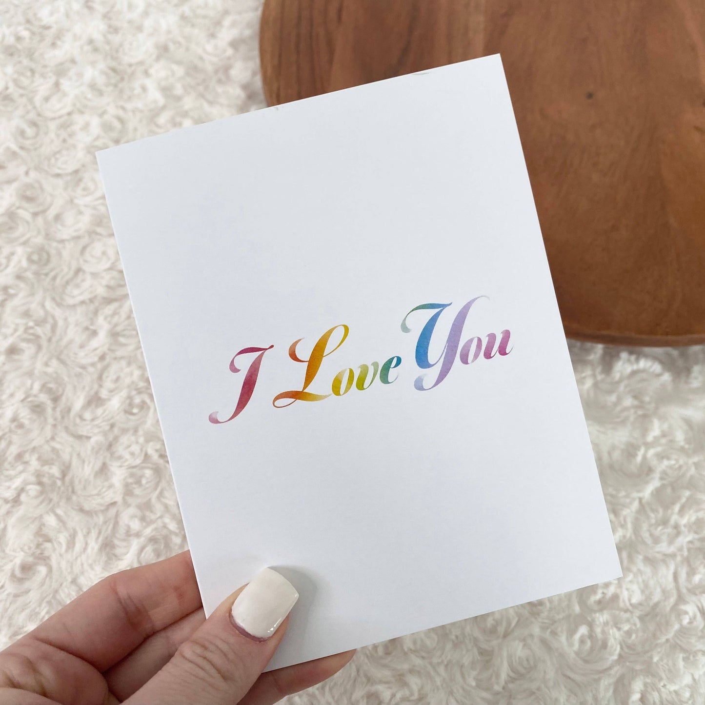I Love You Pride Card