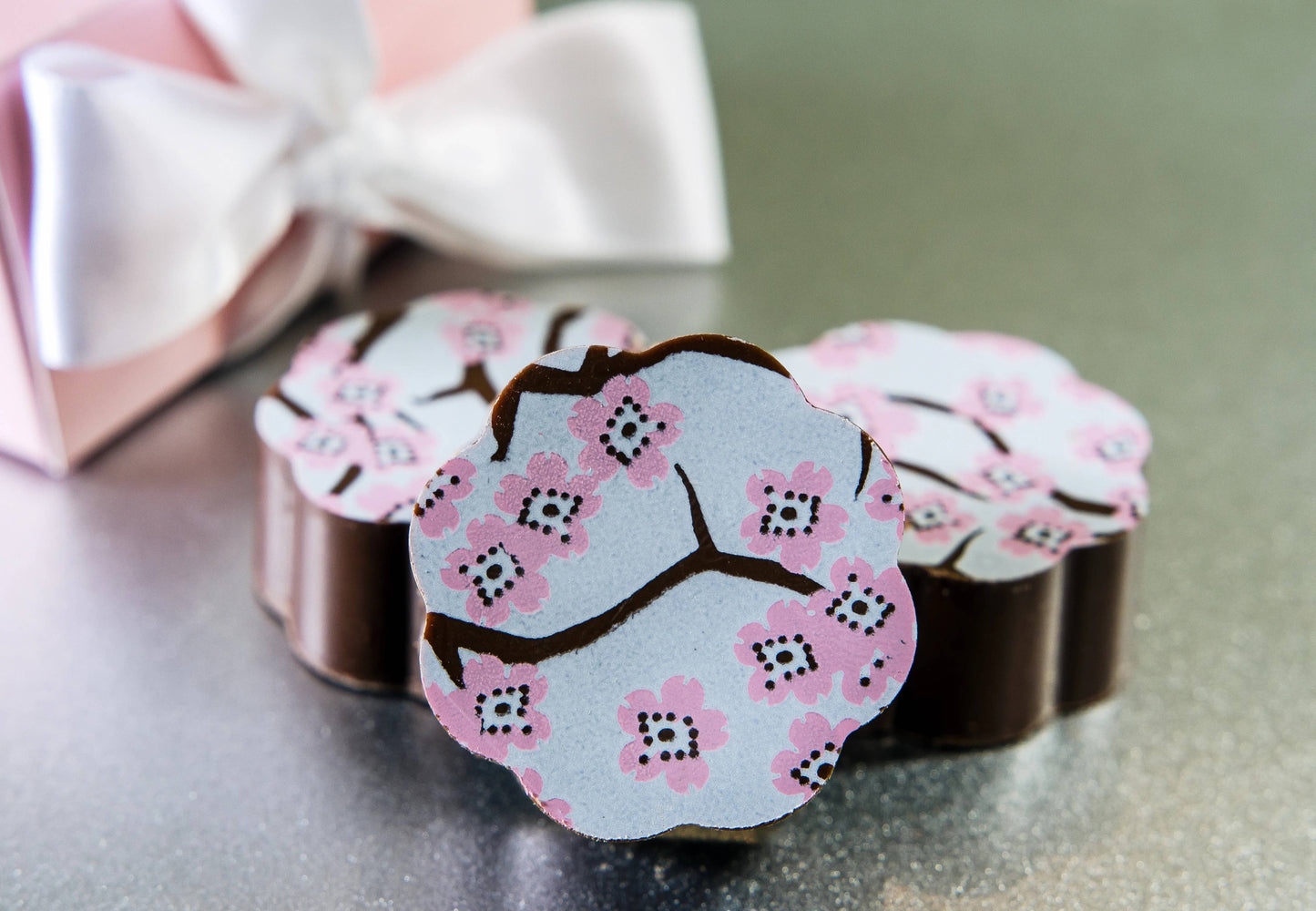 Cherry Blossom Chocolates - Box of 5