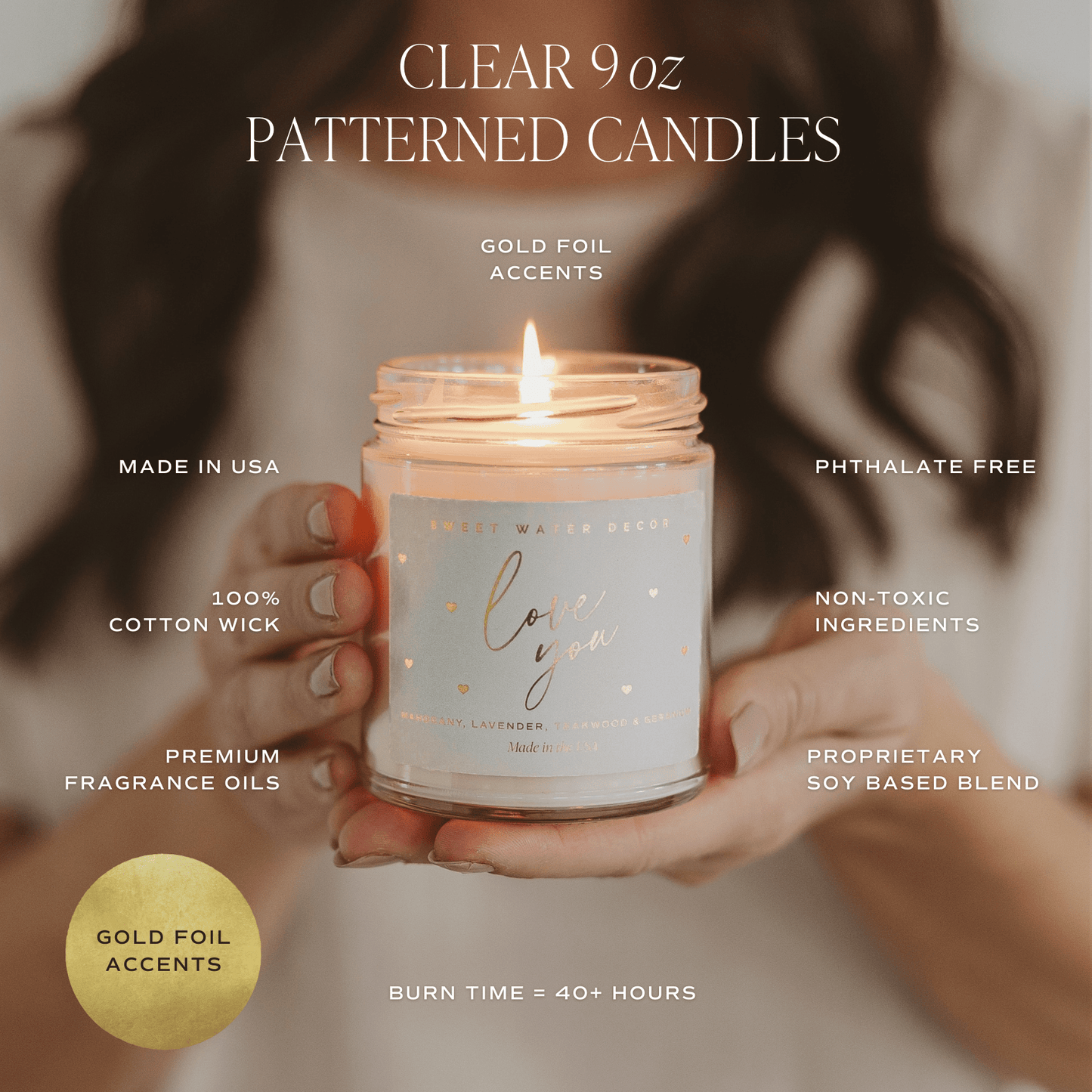 With Love Soy Candle