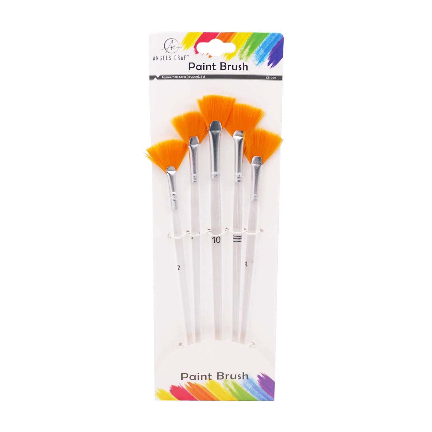 Pointed Paint Brush Set, 5-ct