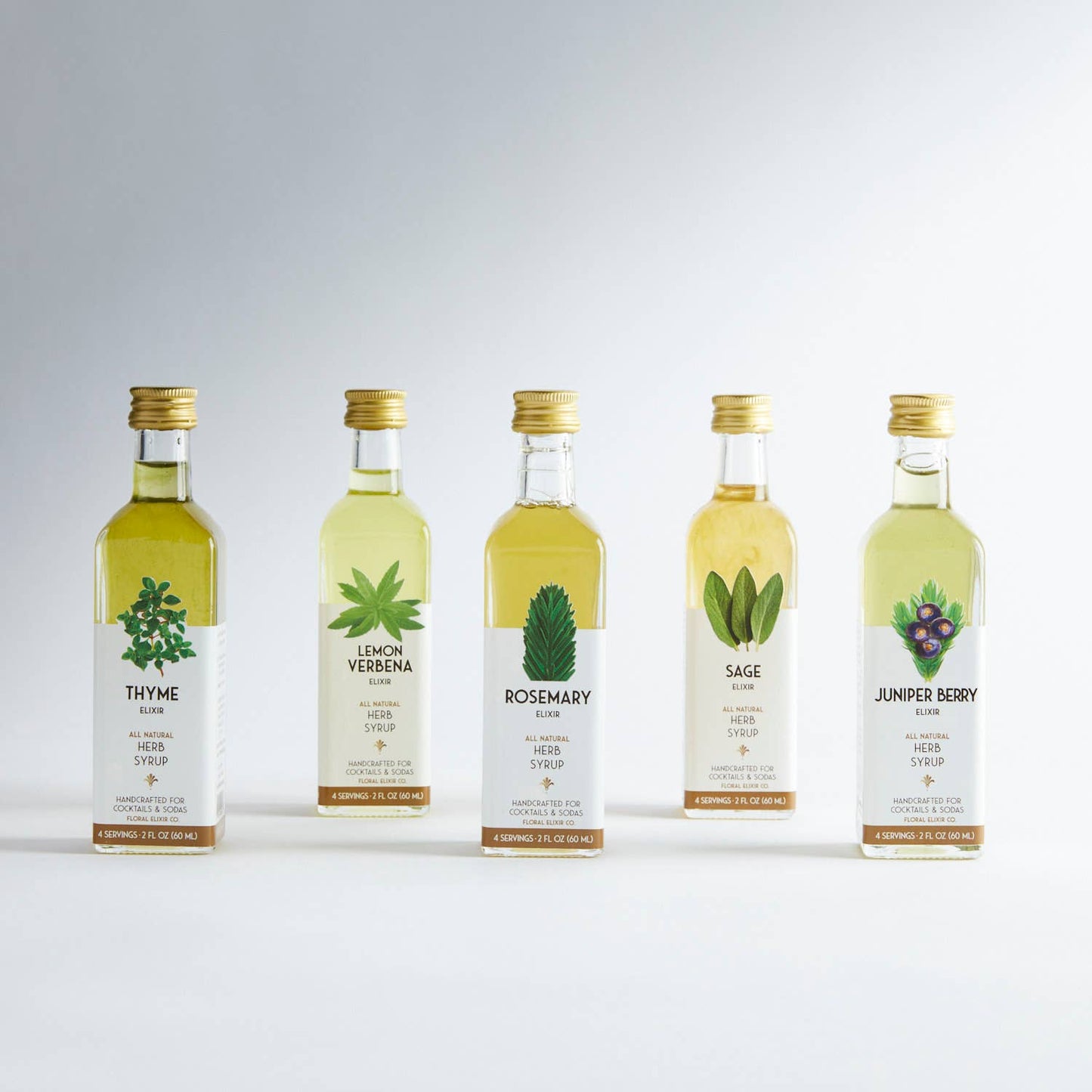 Floral Elixir Co. - Light & Fresh Herb Cocktail Kit