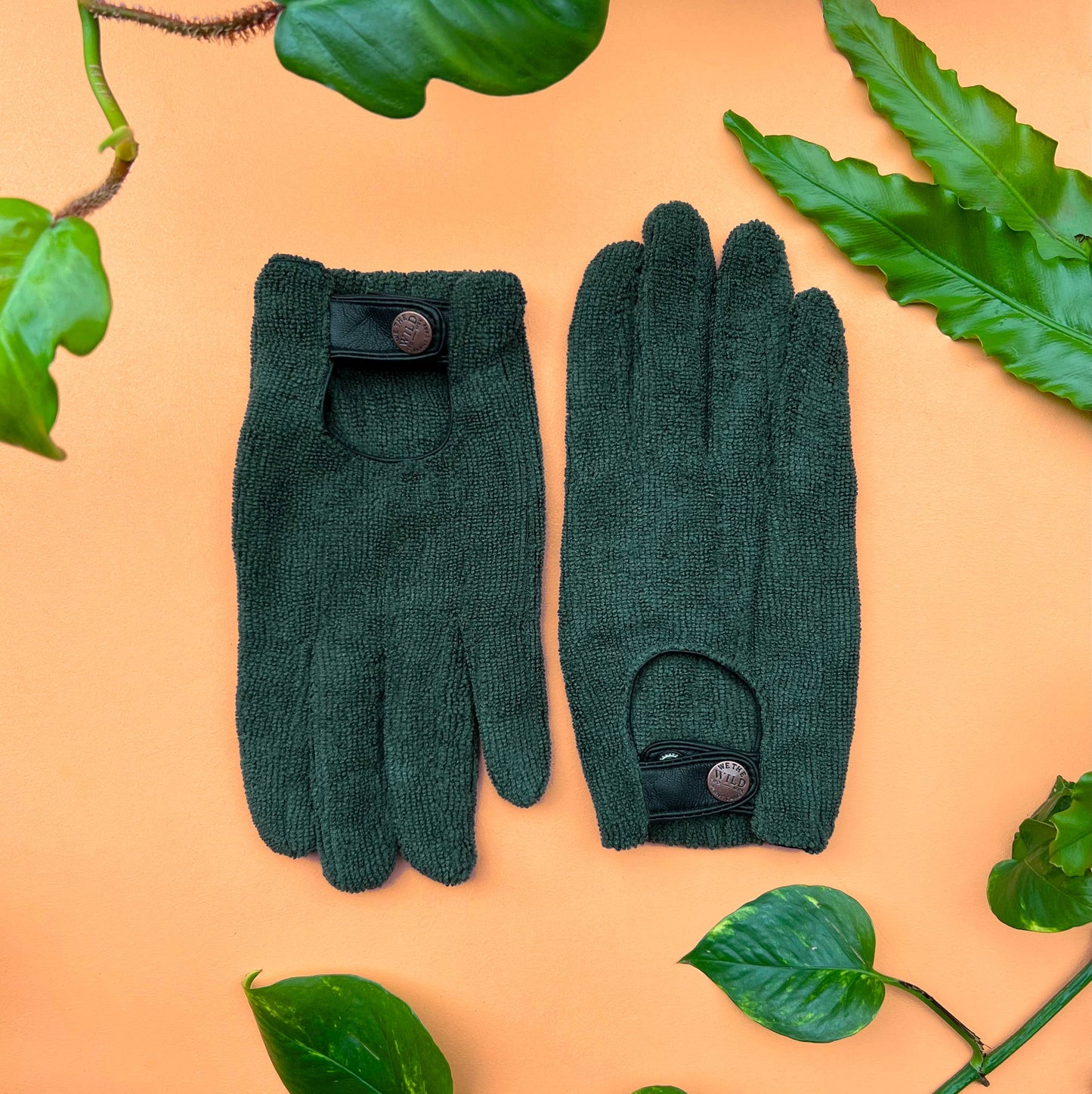 Microfiber Leaf Cleaning Gloves