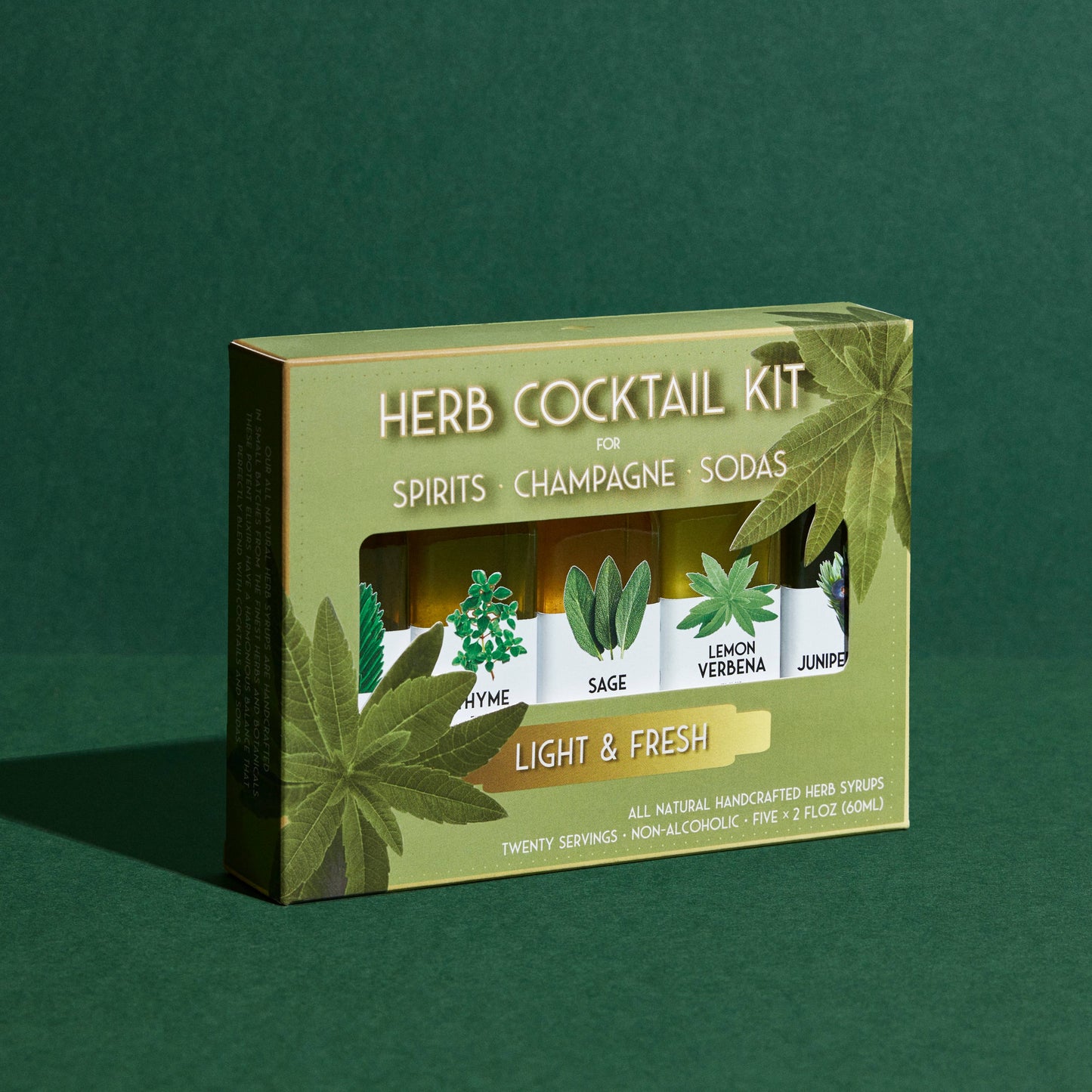 Floral Elixir Co. - Light & Fresh Herb Cocktail Kit