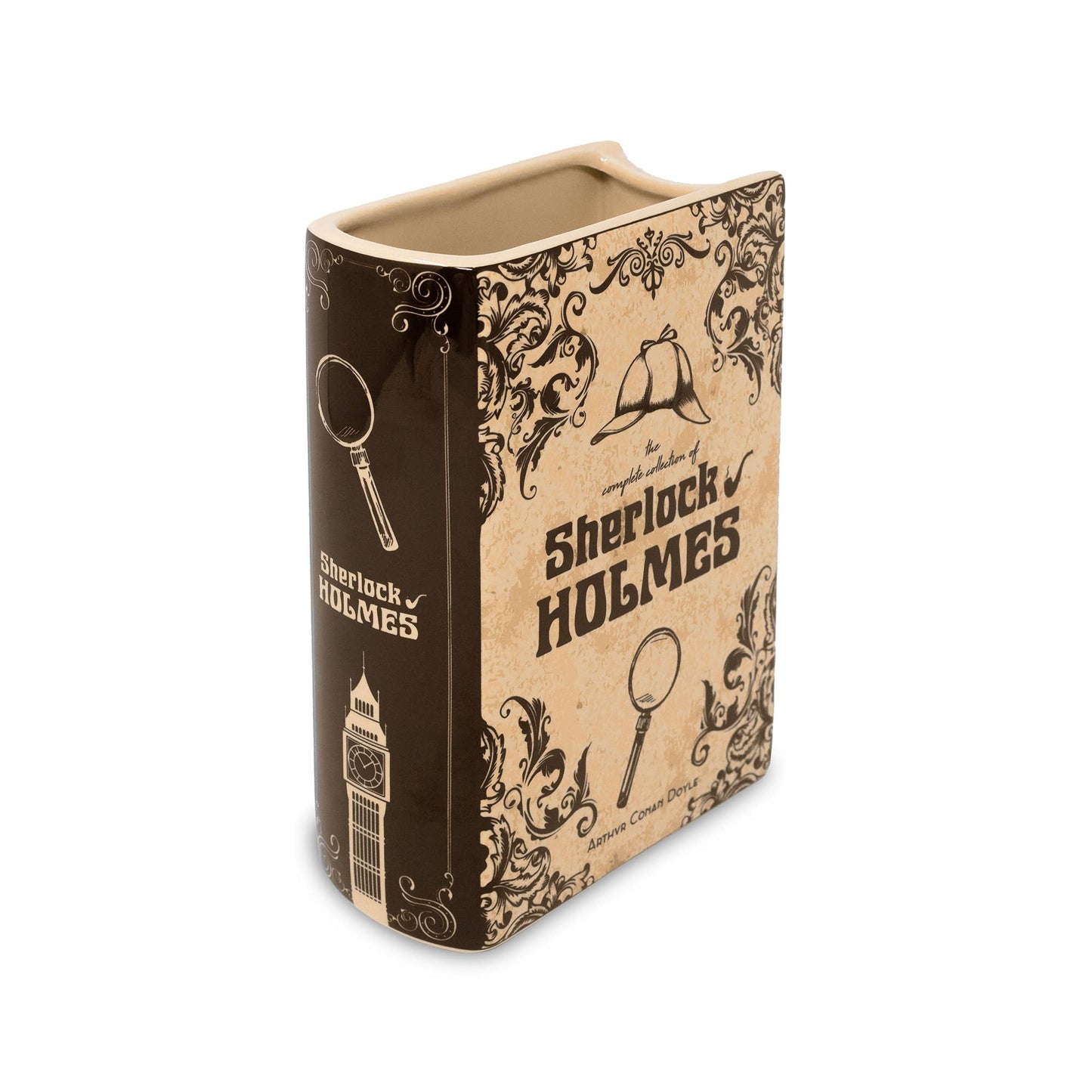Sherlock Holmes Book Vase
