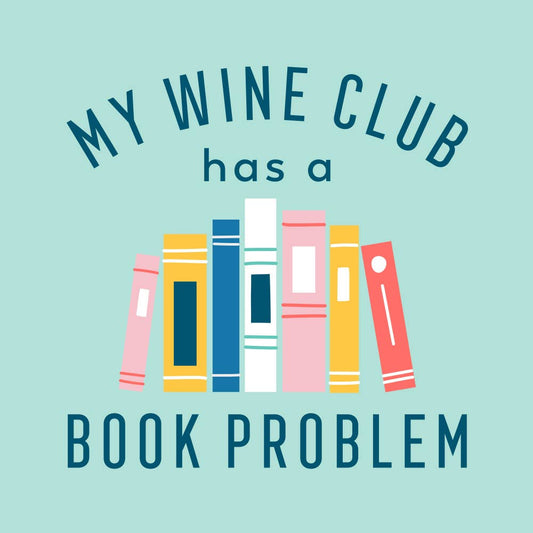 My Wine Club Book Problem Cocktail Napkins