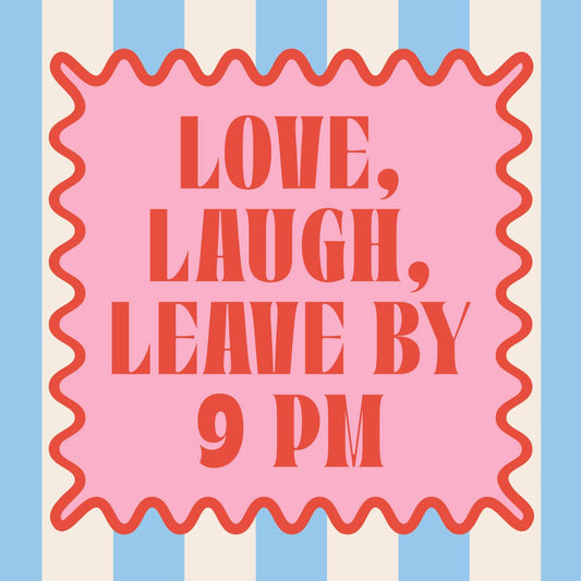 Fun Cocktail Napkins | Love Laugh Leave By 9