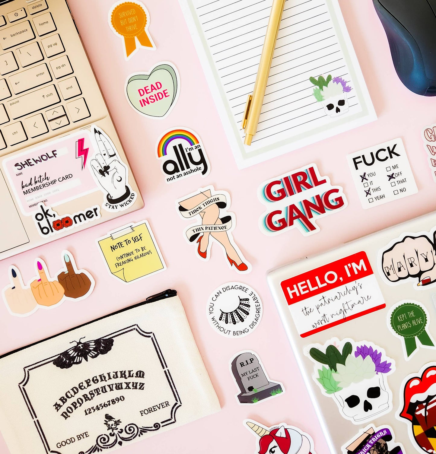 Surviving Not Thriving Sticker | Witty Mental Health Decal