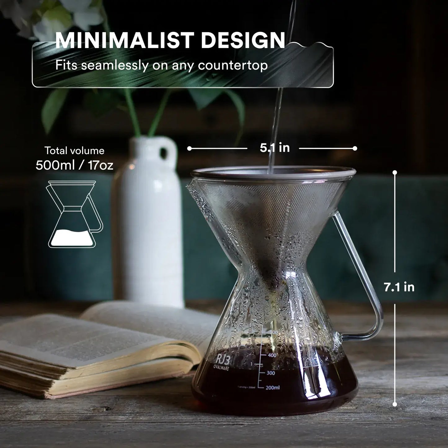 Pour Over Coffee Maker