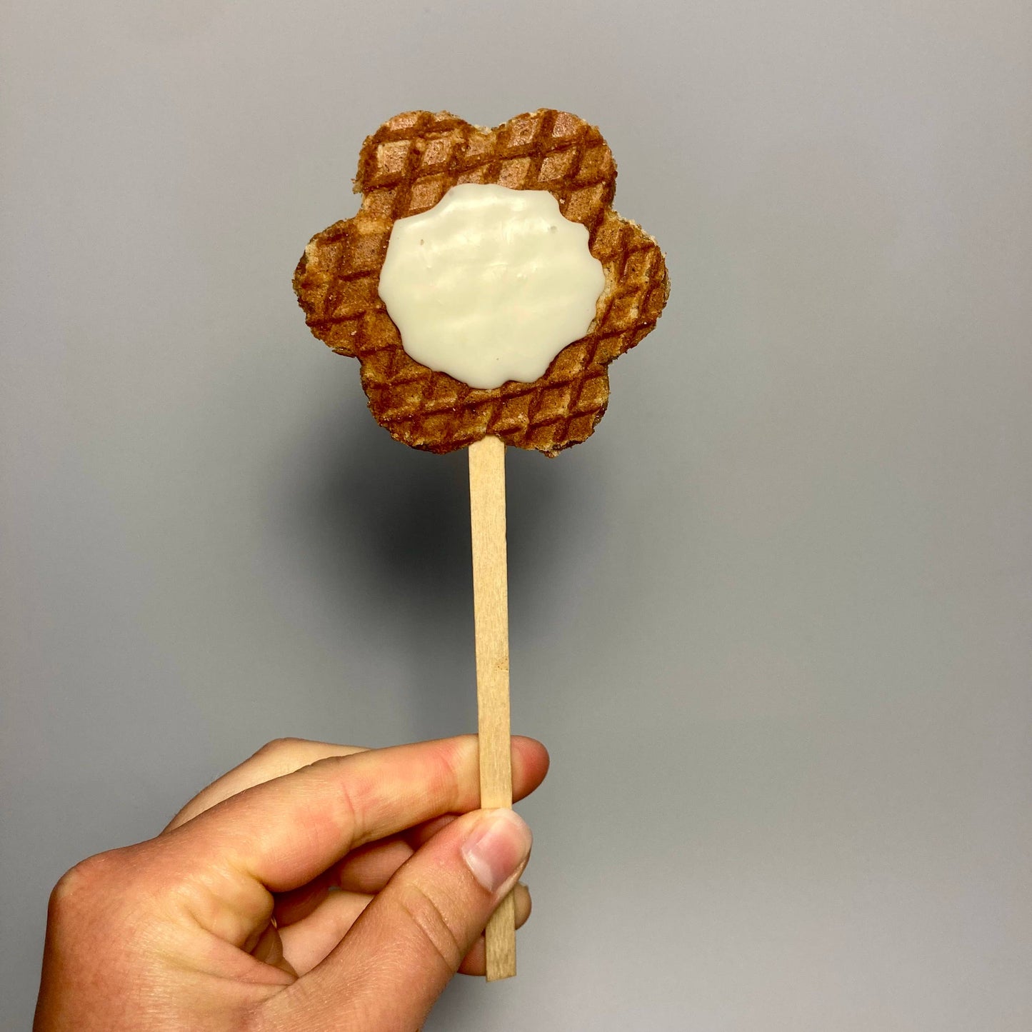 Mini Stroopwafel Lollipops: Chocolate Sprinkle / Heart