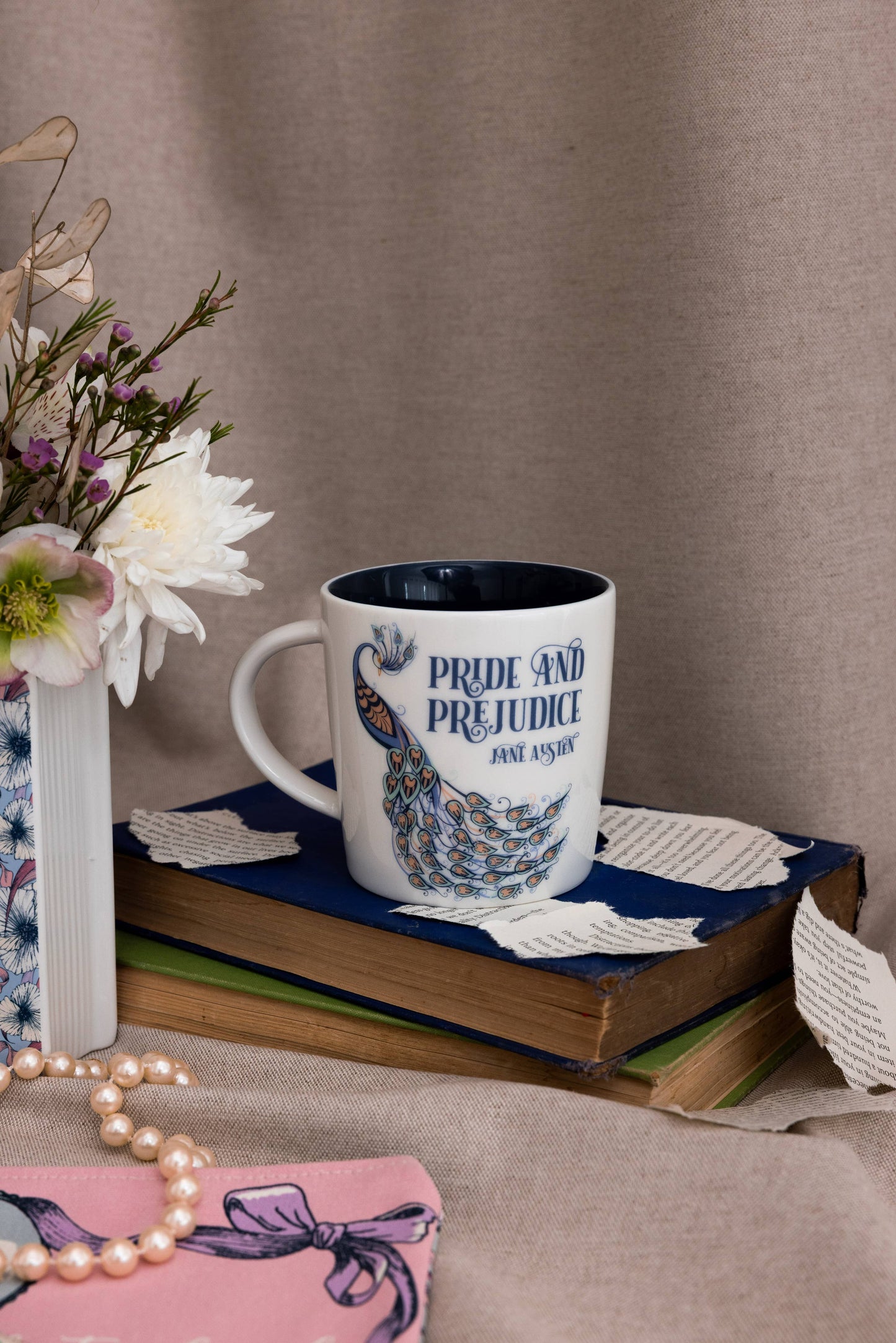 Ceramic Mug, Pride and Prejudice