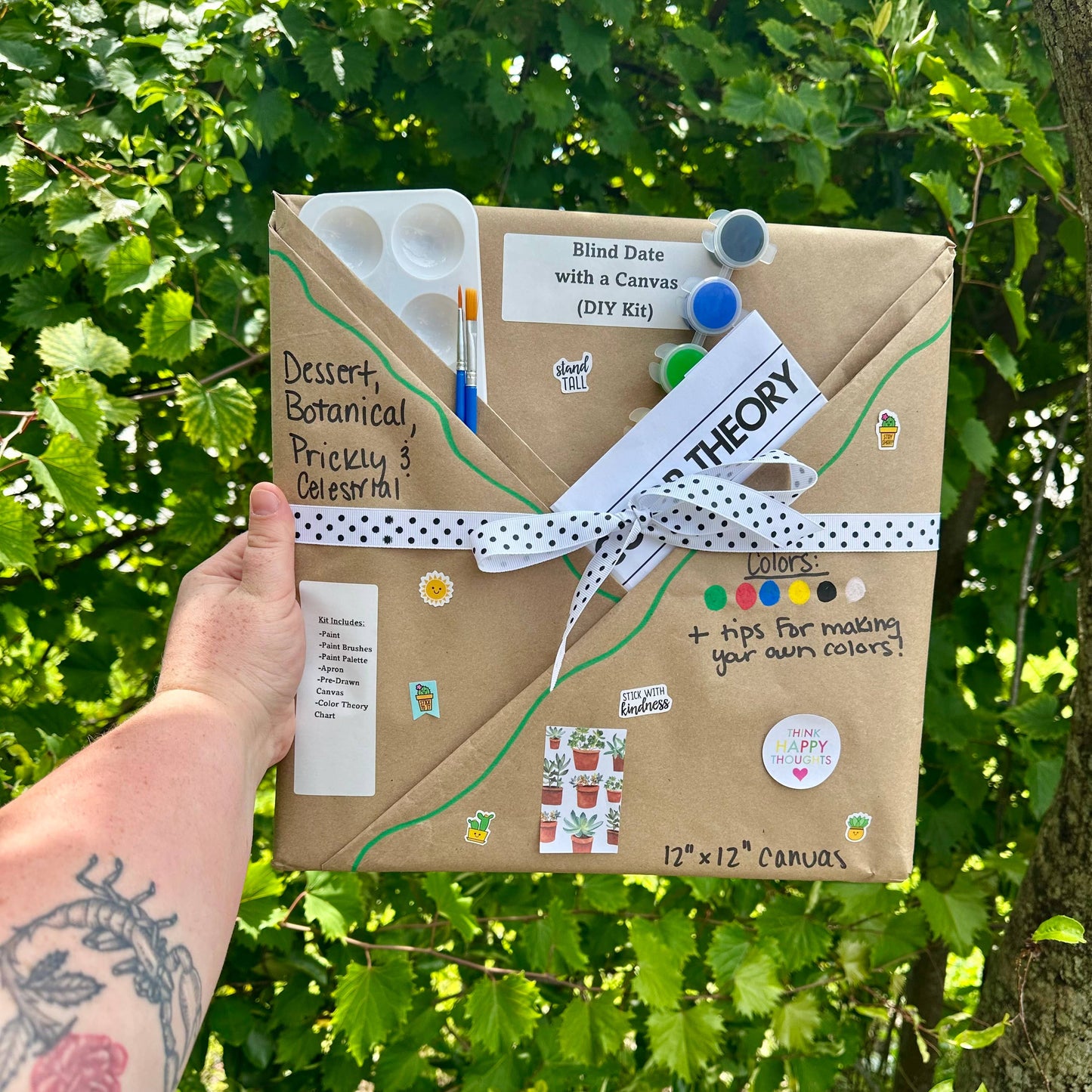 Blind Date with a Canvas - Desert