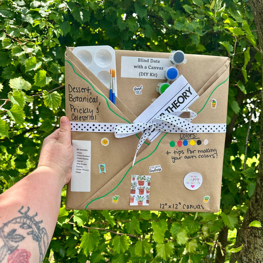Blind Date with a Canvas - Desert
