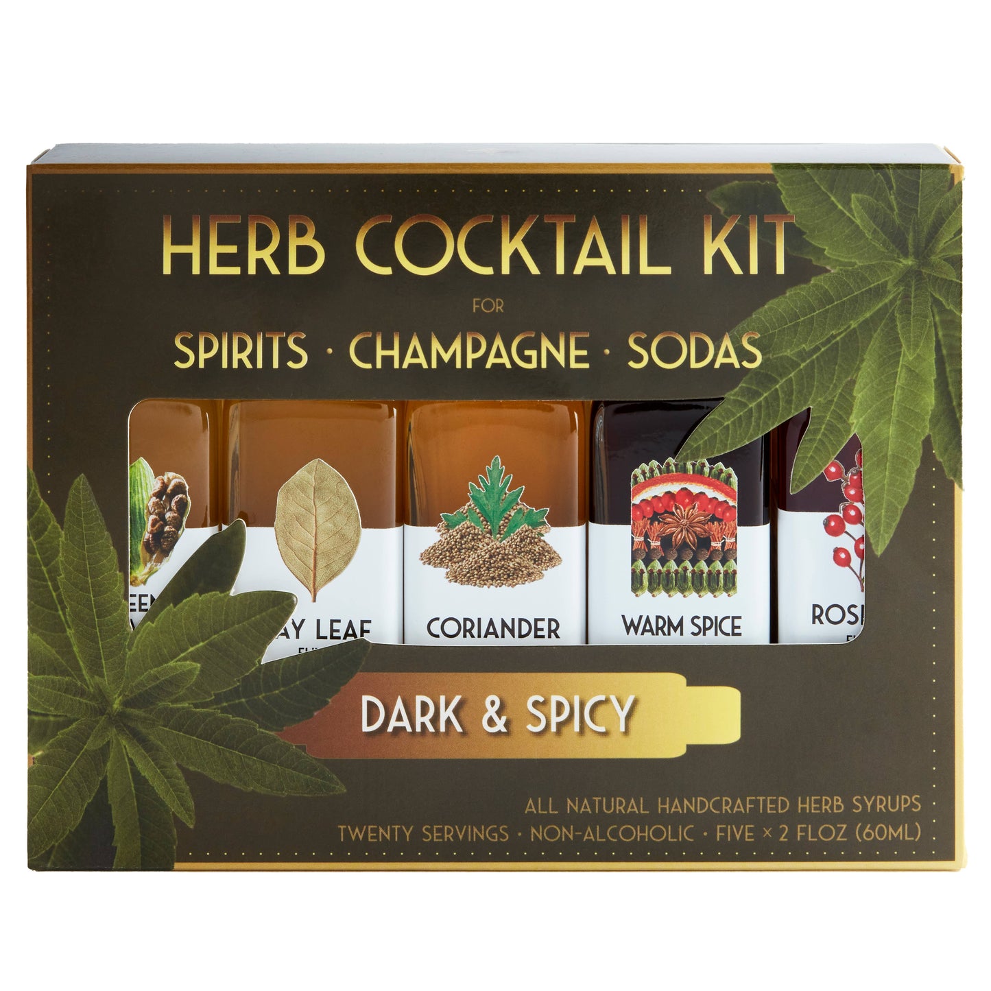 Floral Elixir Co. - Dark & Spicy Herb Cocktail Kit
