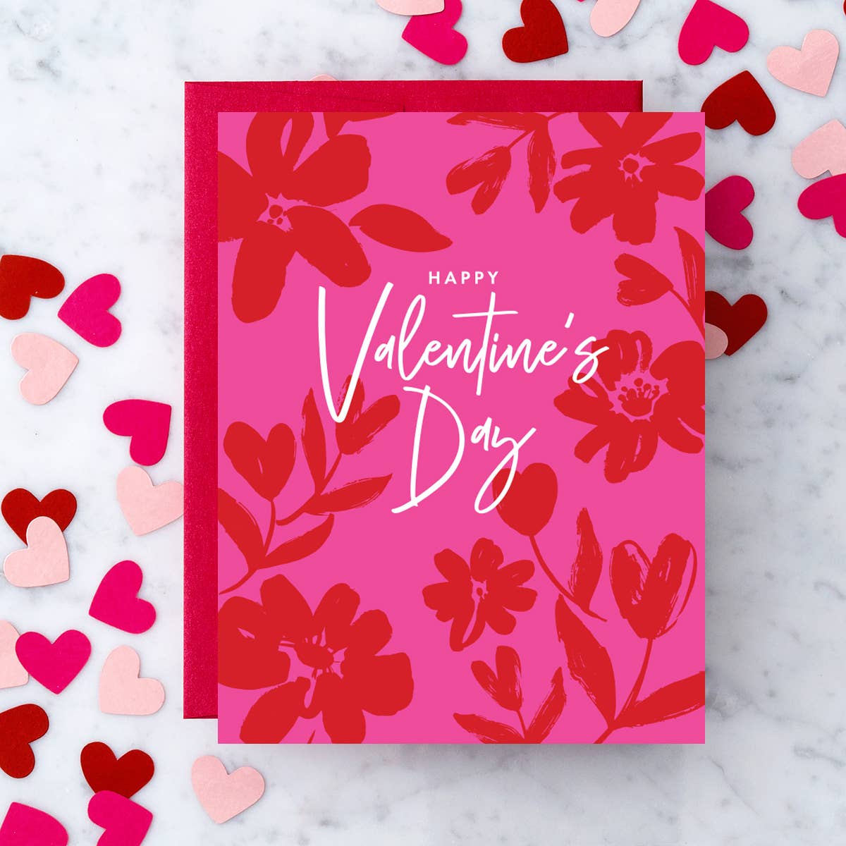 Floral Valentine's Day Card