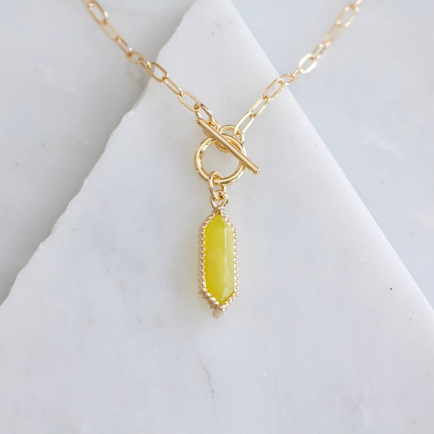 Crystal Necklace: Rose Quartz