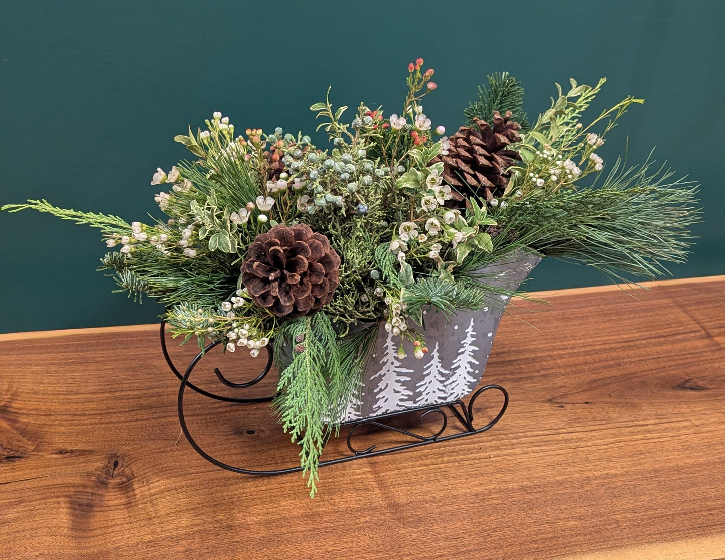 Frosted Forest Sleigh