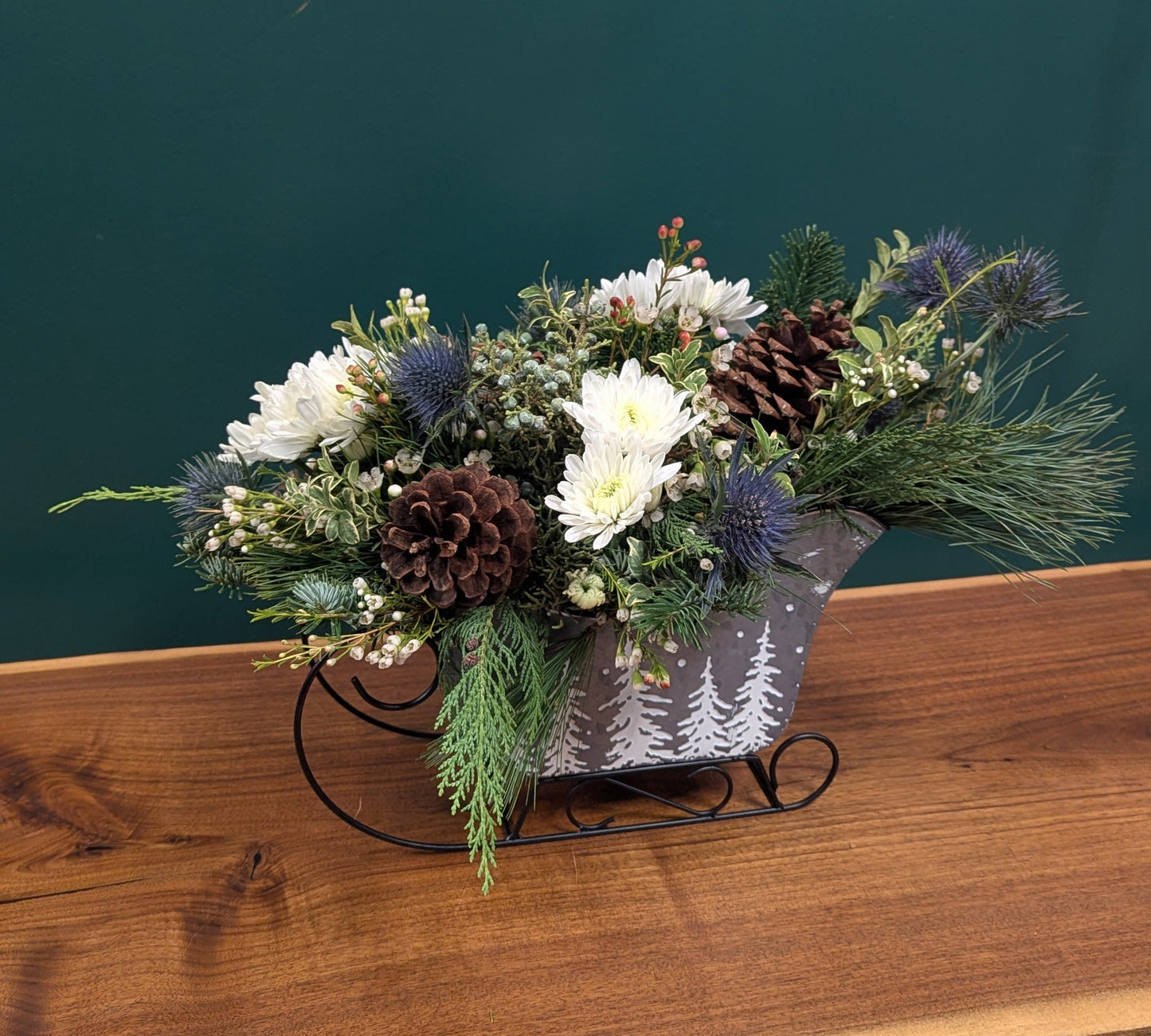 Frosted Forest Sleigh