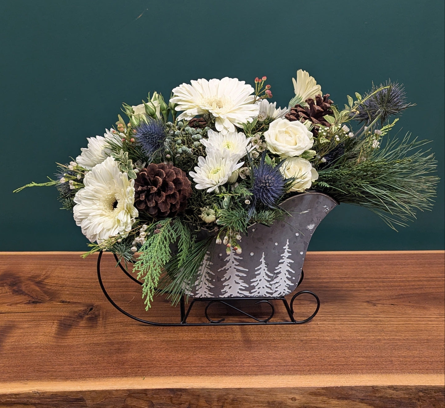 Frosted Forest Sleigh