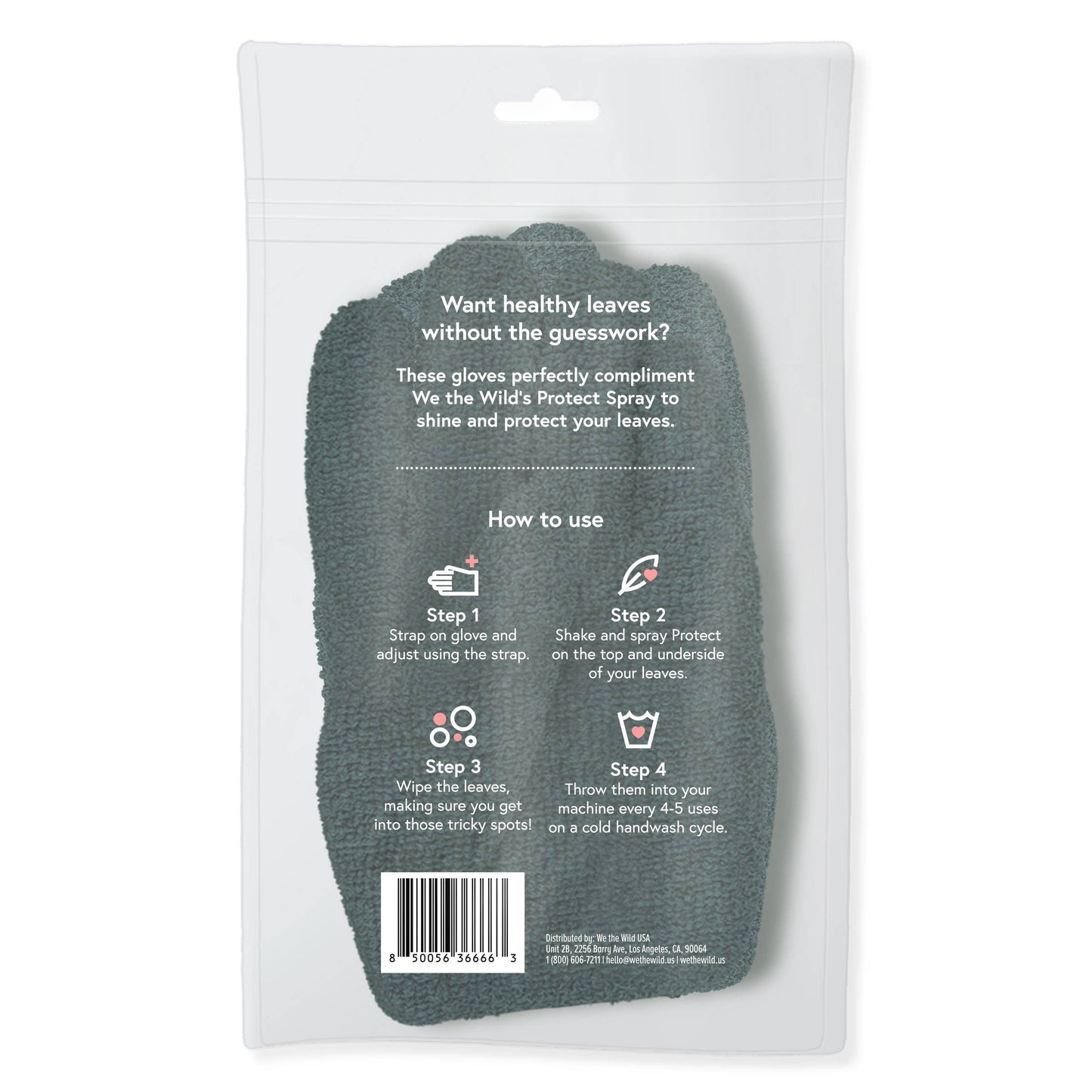 Microfiber Leaf Cleaning Gloves