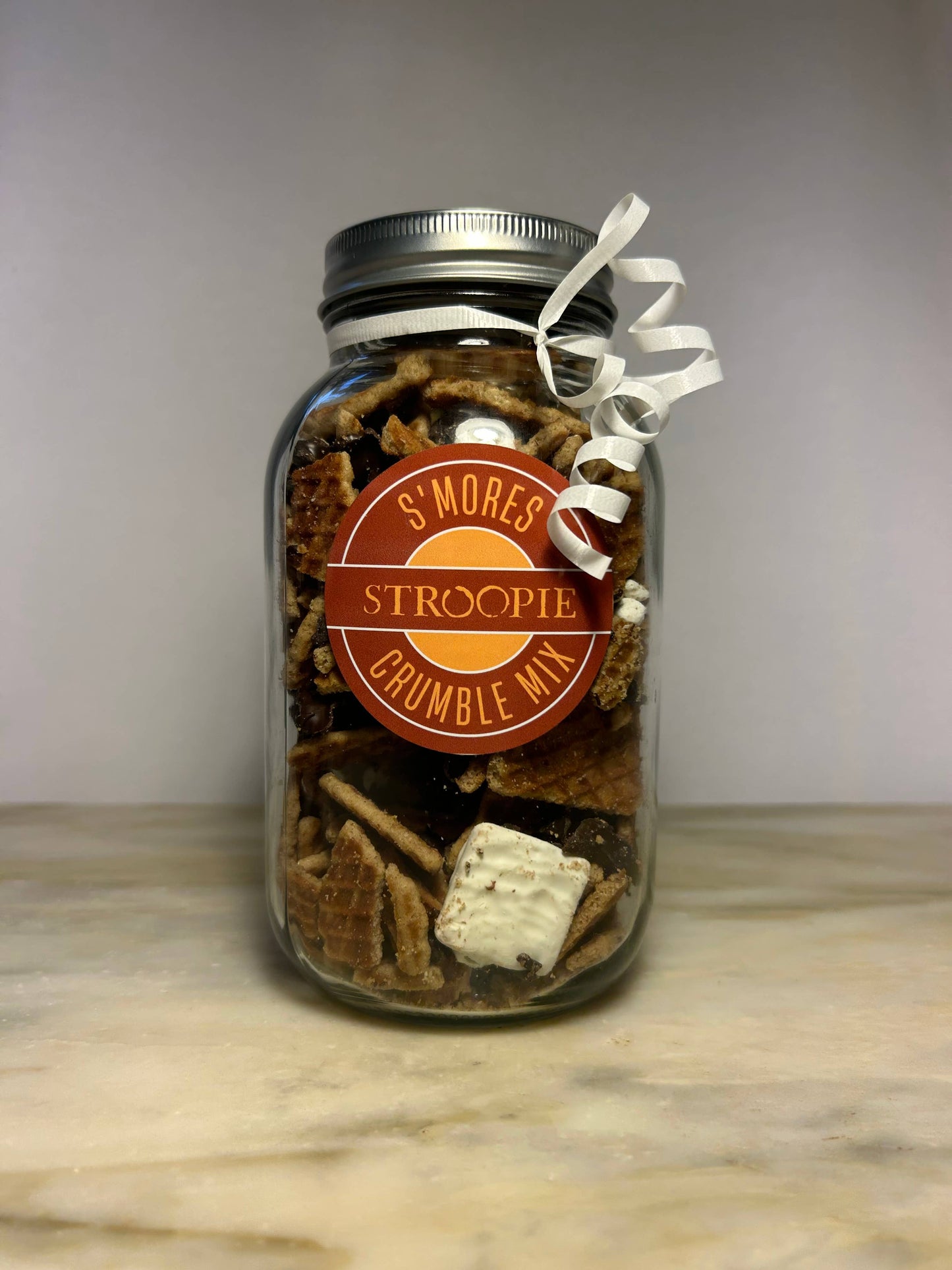 Stroopie Crumble Mix Gift Jars: Espresso