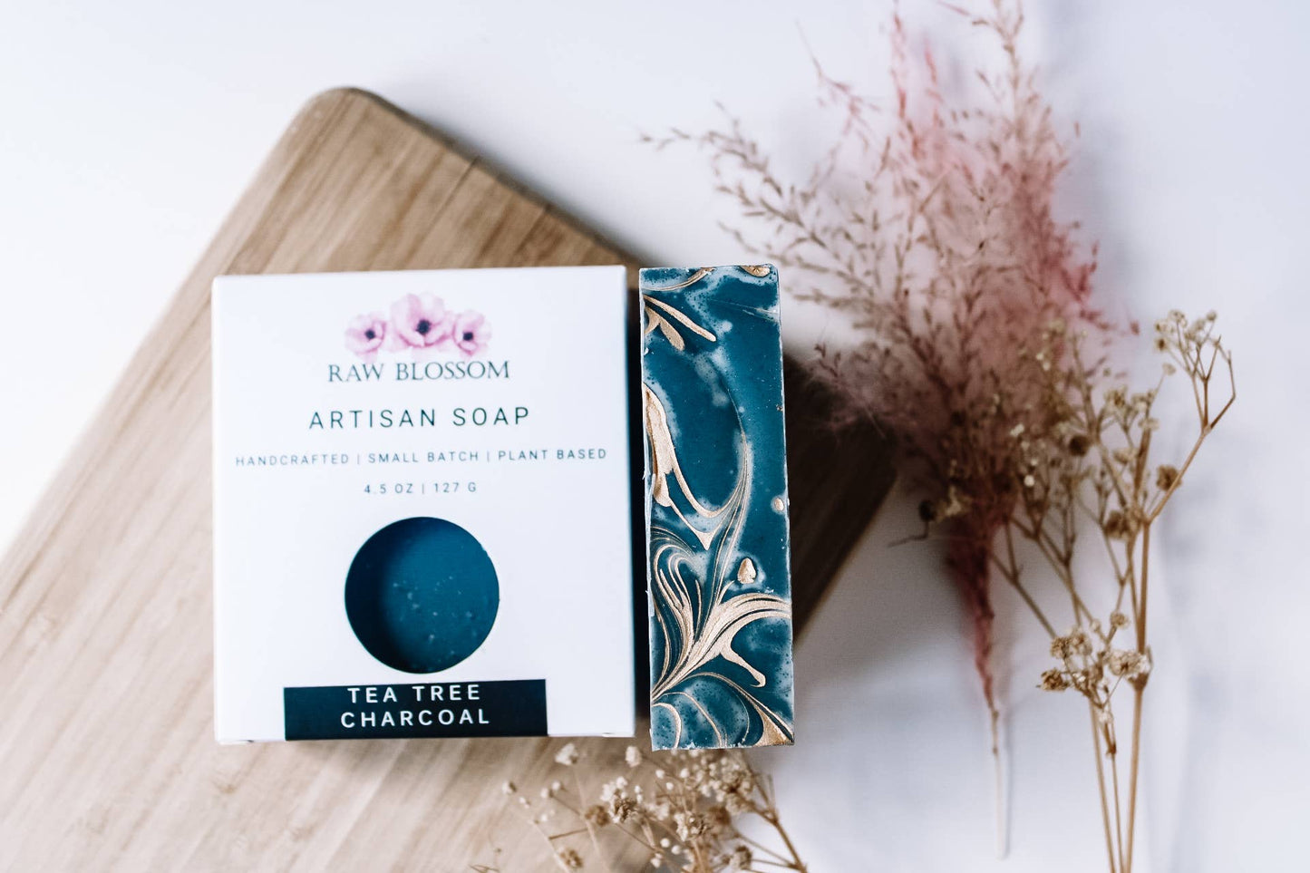 Tea Tree + Charcoal Artisan Soap