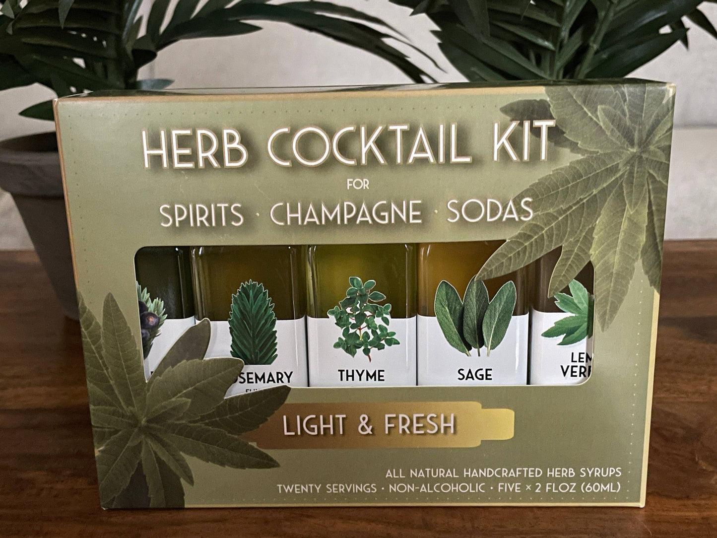 Floral Elixir Co. - Light & Fresh Herb Cocktail Kit