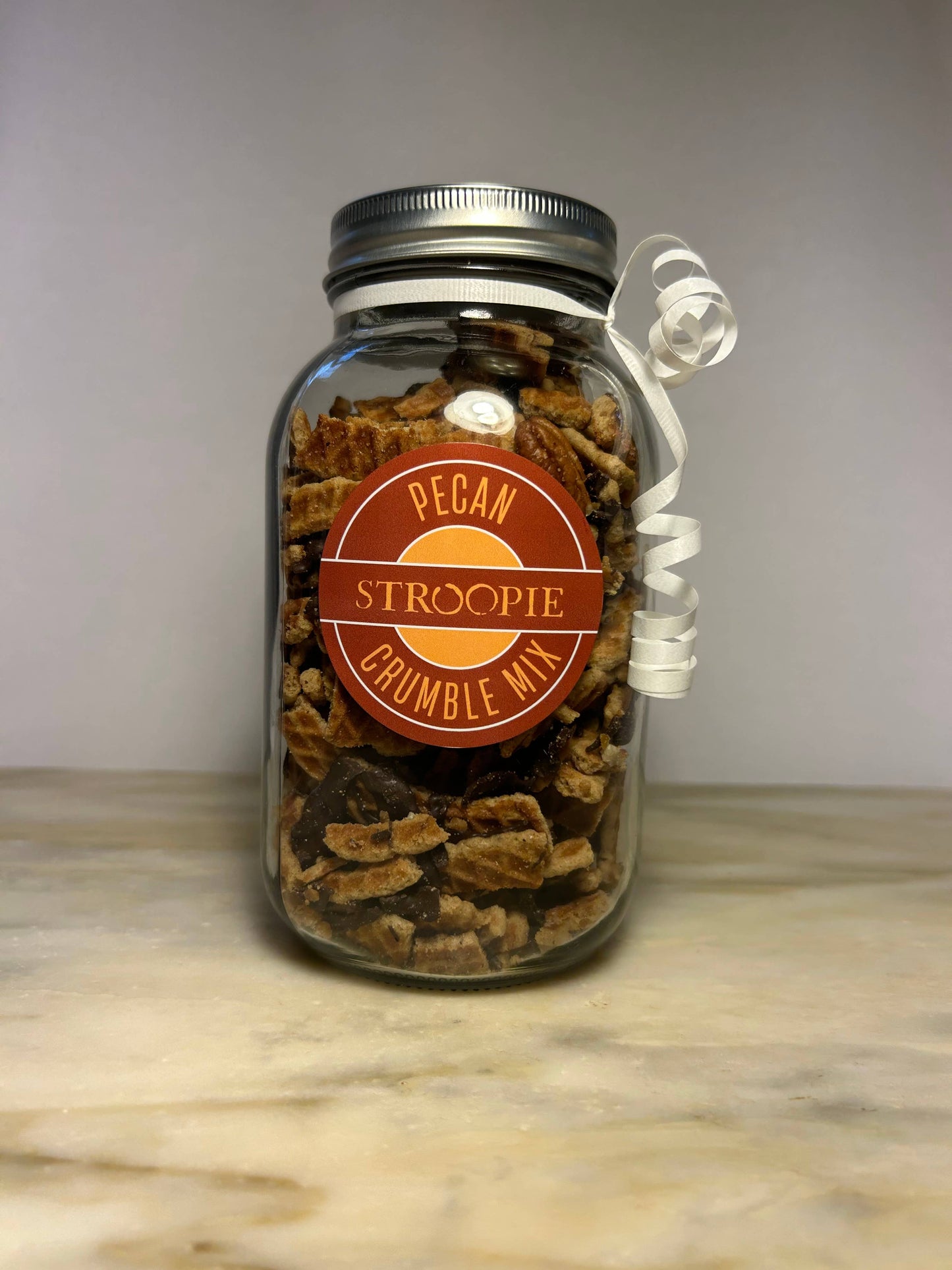 Stroopie Crumble Mix Gift Jars: Espresso
