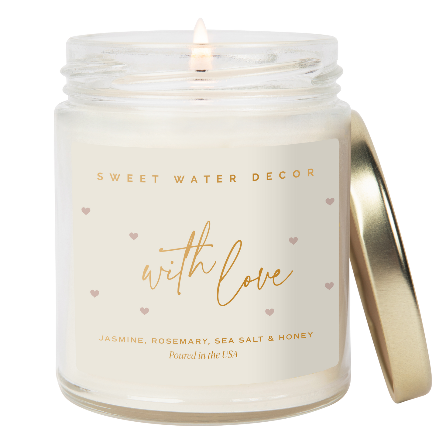 With Love Soy Candle