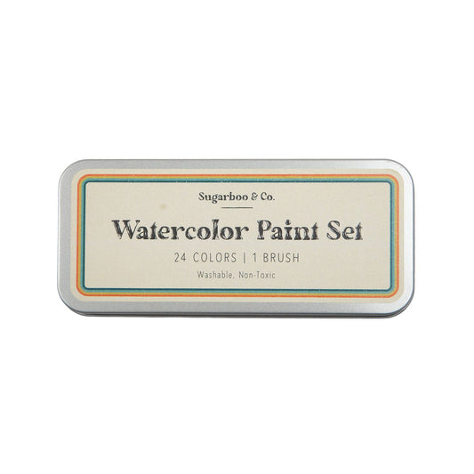 Watercolor Tin Paint Set