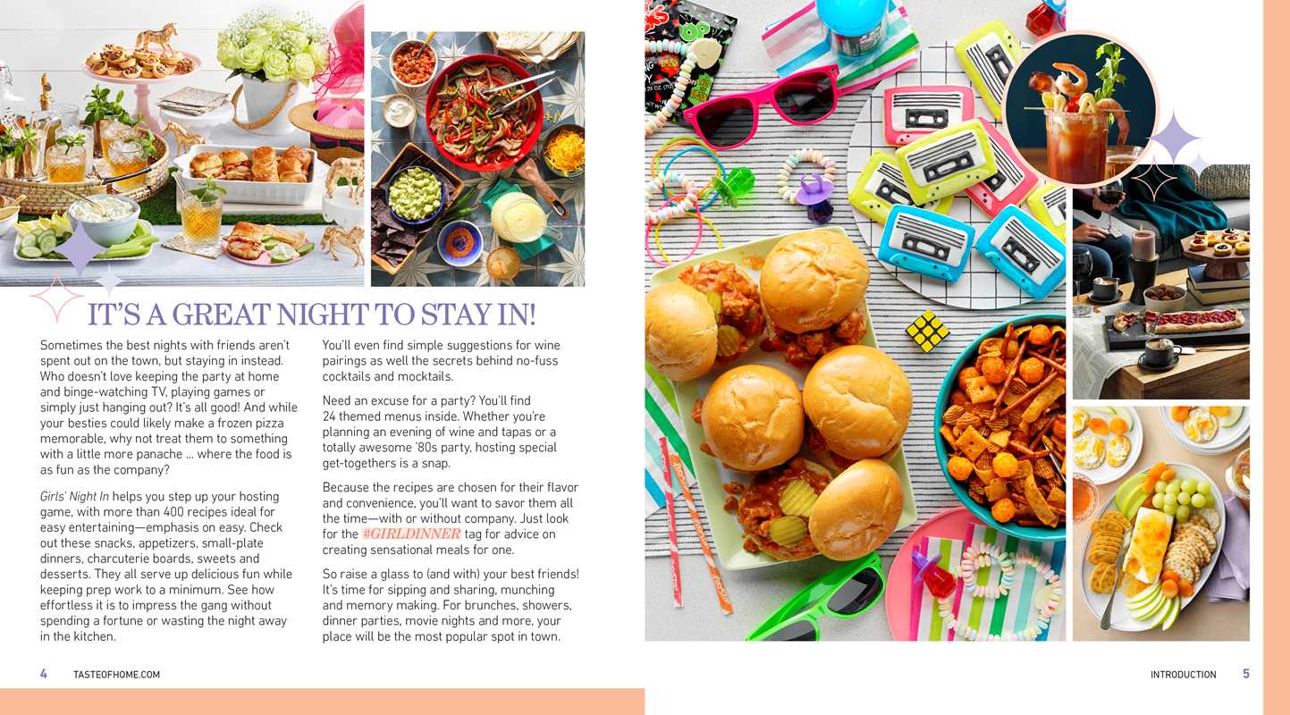 Taste of Home Girls Night In  by: Paperback