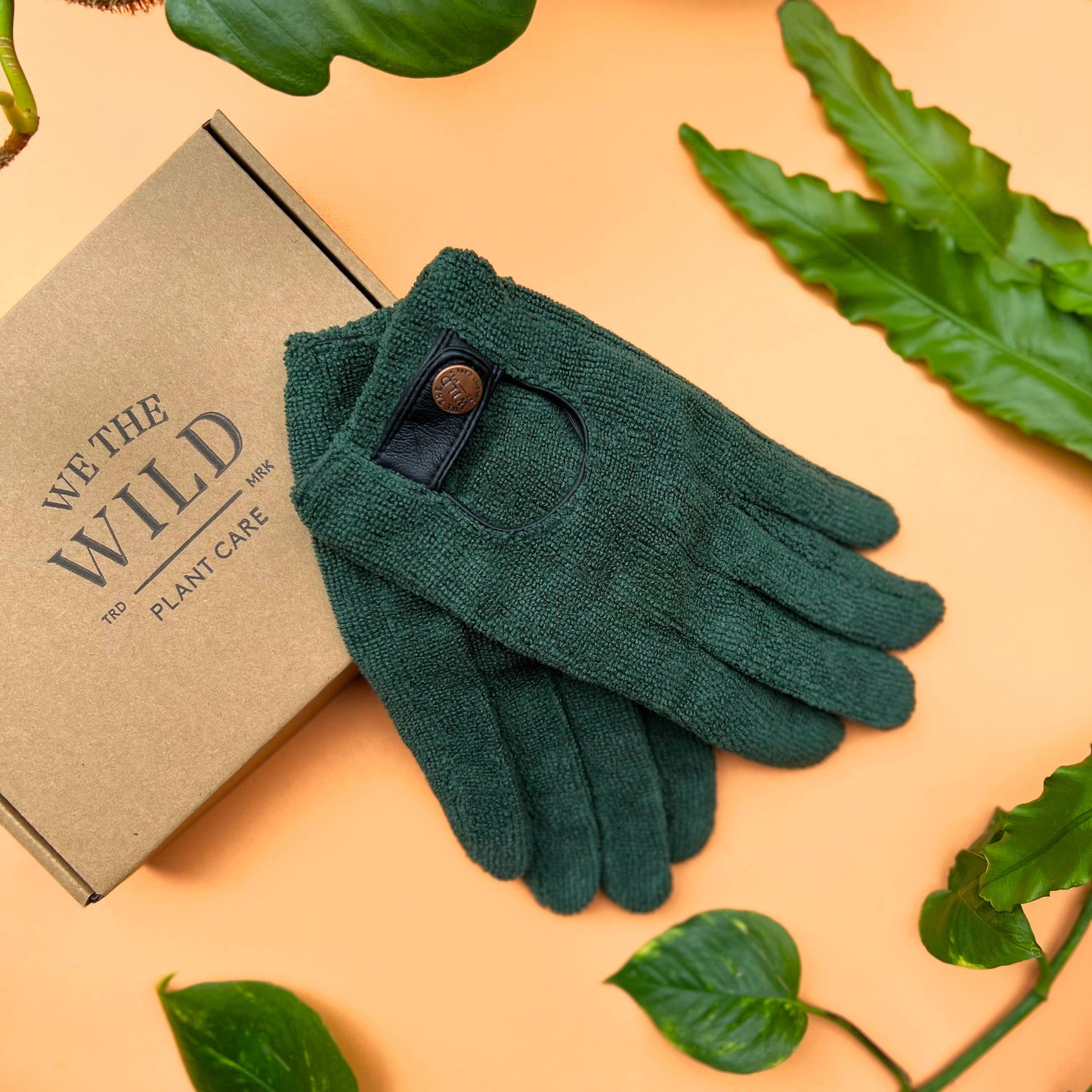 Microfiber Leaf Cleaning Gloves