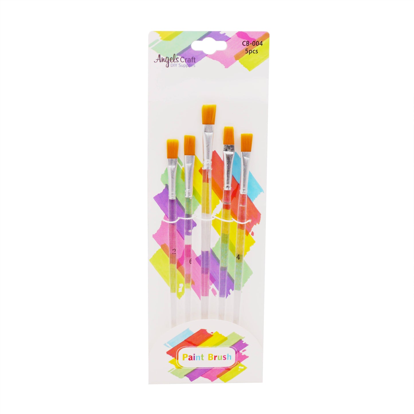 Pointed Paint Brush Set, 5-ct