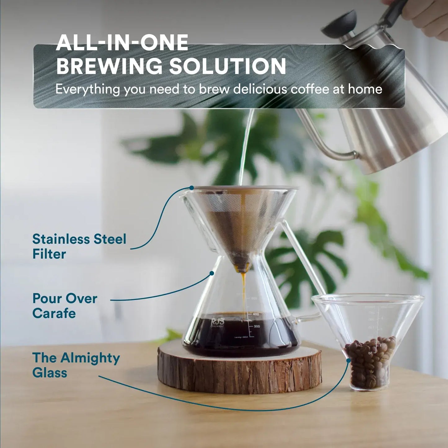 Pour Over Coffee Maker