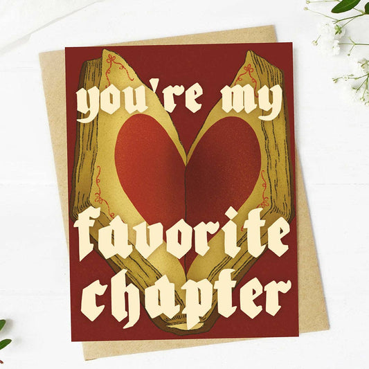 You're my favorite chapter Card