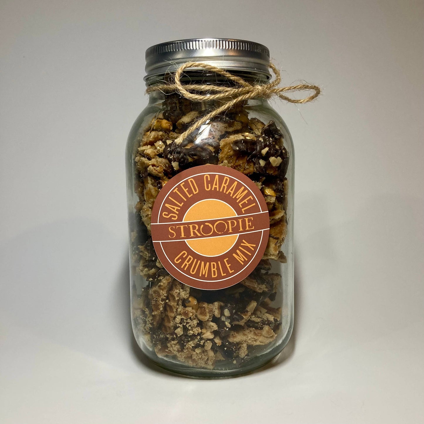 Stroopie Crumble Mix Gift Jars: Espresso