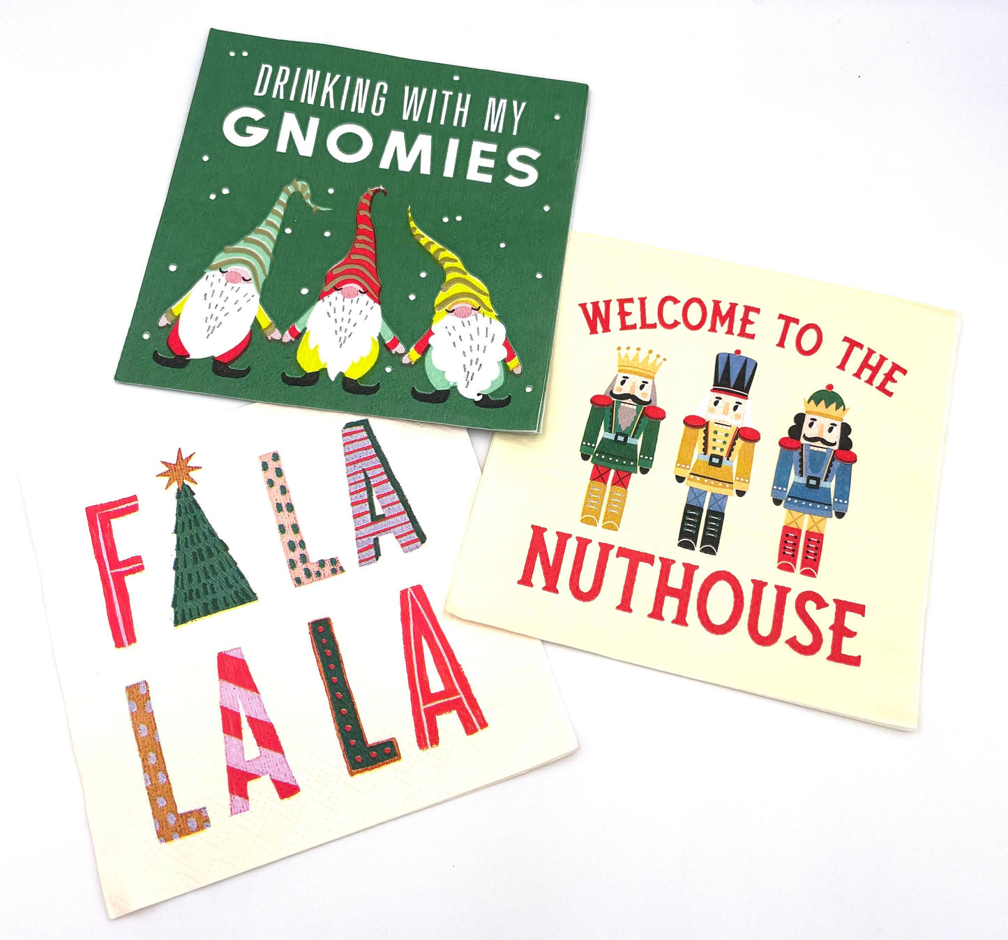 Welcome To The Nuthouse Cocktail Napkins