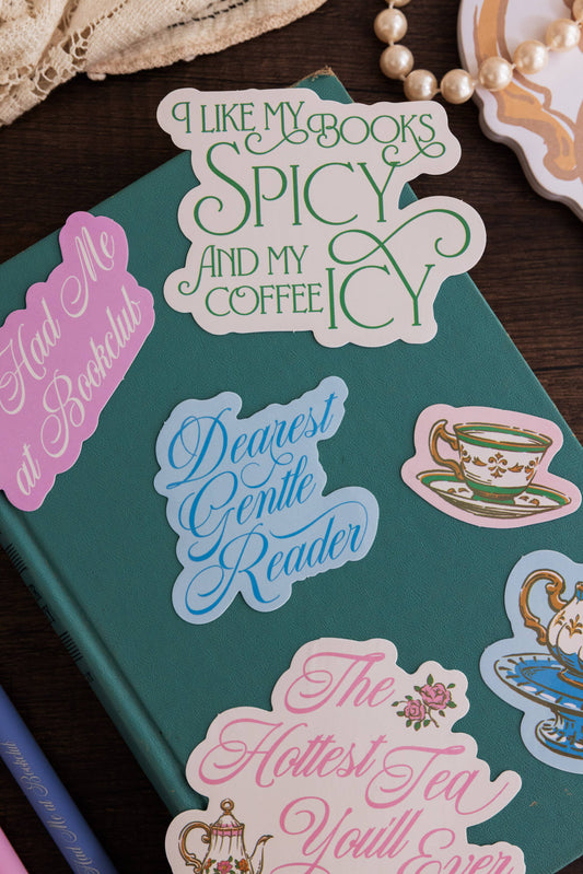 Jumbo Sticker Set, High Society