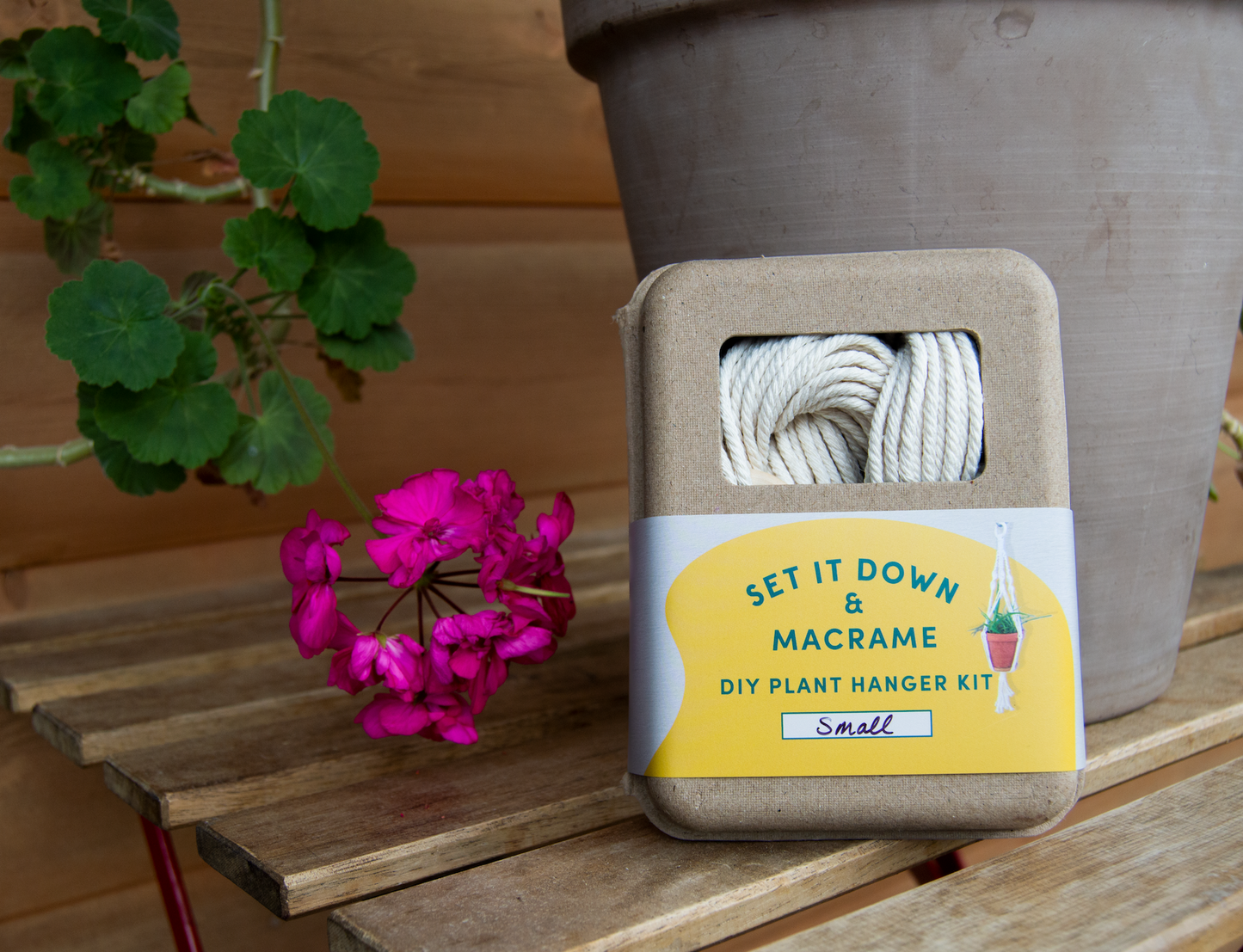 DIY Macrame Plant Hanger Kit: Medium